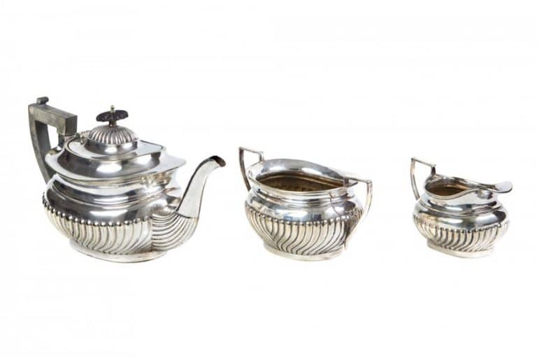 Victorian Silver Plated Tea Set