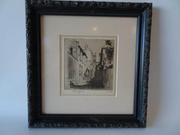 Lionel Arthur Lindsay Etching