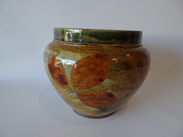 Royal Doulton Glazed Stoneware Jaerdiniere