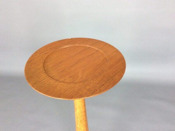 Mid Century Pedestal Torchere Plant Stand - Image 4