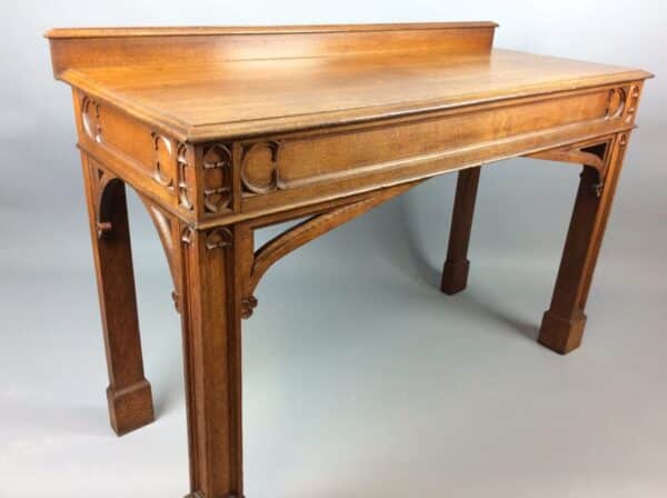 Gothic Revival Console Table console table Antique Furniture 10