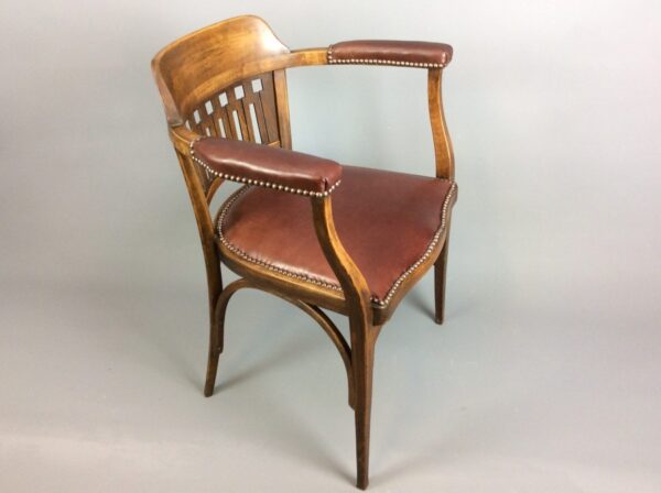 Desk Chair by Otto Wagner desk chair Antique Chairs 8