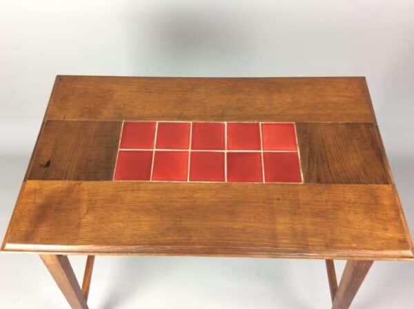 Arts & Crafts Tile Top Table - Image 3