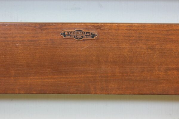 Pair Antique Figured Walnut Single Beds - Image 9