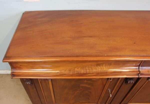 Antique Victorian Mahogany Chiffonier Sideboard - Image 10