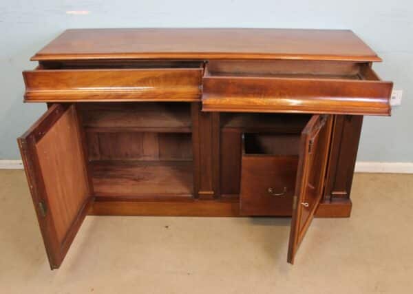 Antique Victorian Mahogany Chiffonier Sideboard - Image 11