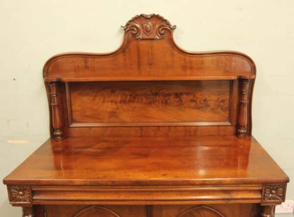 Antique Victorian Mahogany Chiffonier Sideboard - Image 7