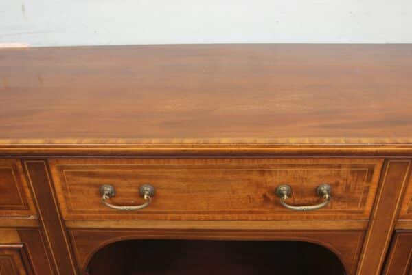 Antique Edwardian Quality Inlaid Mahogany Chiffonier Sideboard Server - Image 11