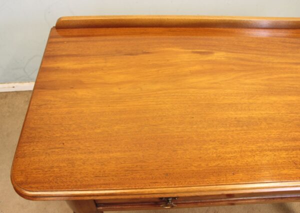 Antique Victorian Walnut Side Writing Table - Image 8