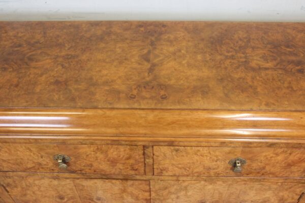 Antique Quality Burr Walnut Sideboard / Server Antique Antique Sideboards 15