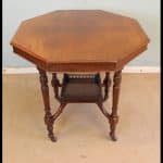 Antique Walnut Shaped Occasional Centre Table