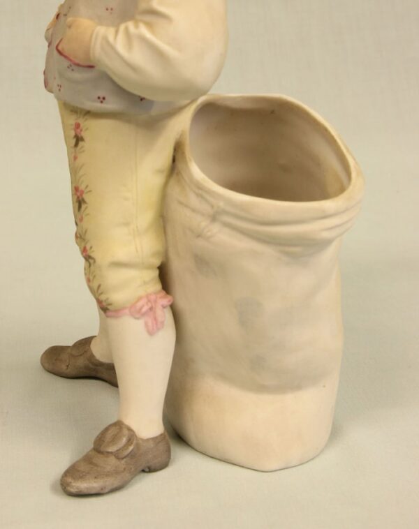 Antique Bisque Figurine of Young Boy. Antique Antique Ceramics 13
