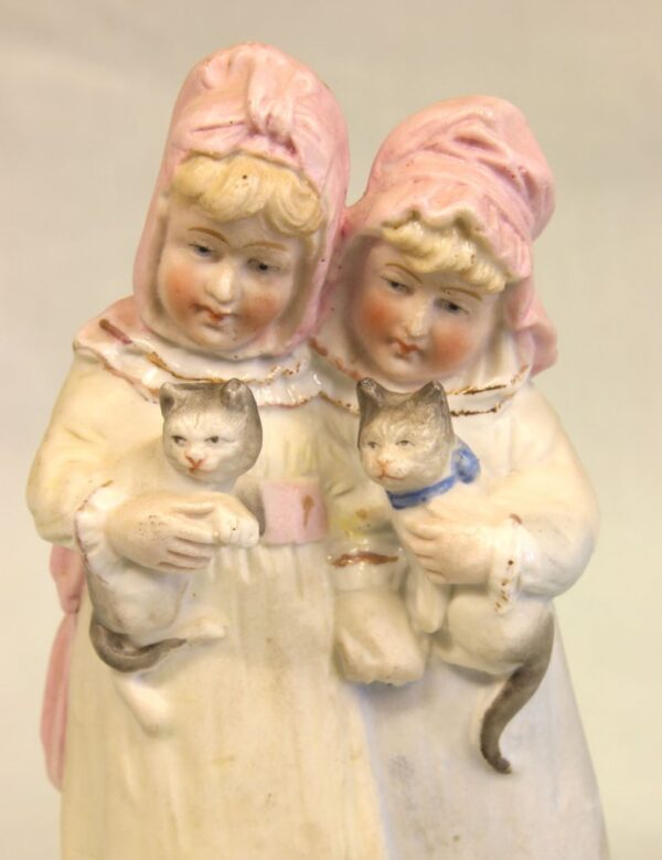 Antique Bisque Figure of Children - Image 4