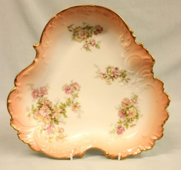 Antique Lovely Quality Limoges Centre Dish Antique Antique Ceramics 5