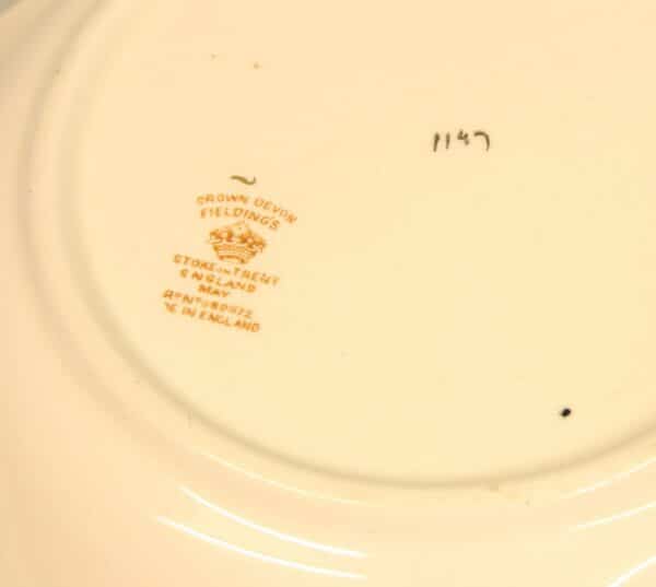 Antique Crown Devon Serving Bowl - Image 5