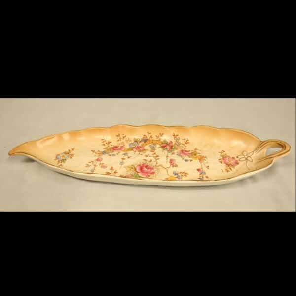 Antique Crown Devon Shaped Serving Dish