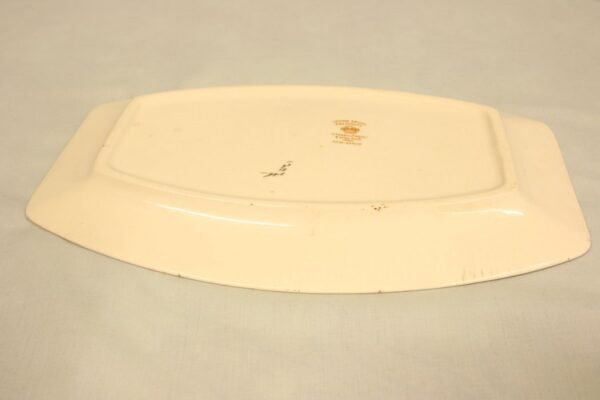 Antique Crown Devon Shaped Serving Plate - Image 4