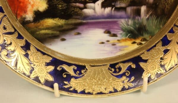Wonderful Noritake Cabinet Plate cabinet plate Antique Ceramics 9
