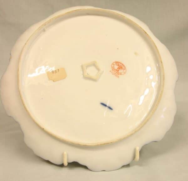 Austrian Porcelain Frilled Cabinet Plate - Image 8
