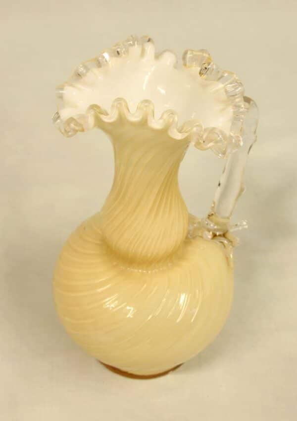 Antique Frilled Shaped Jug - Image 4