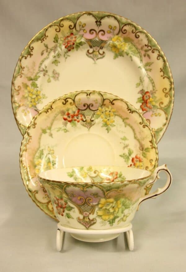 Antique 32 Piece China Tea Set - Image 6
