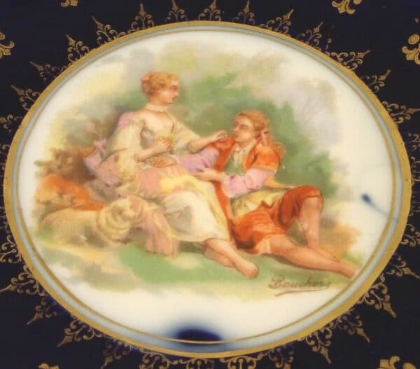 Austrian Decorated Cabinet Plate - Image 3