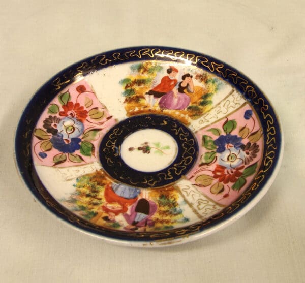 Pair of Pretty Small Cups & Saucers - Image 3