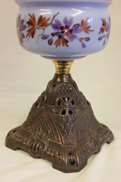 Antique Cottage Oil Lamp - Image 5