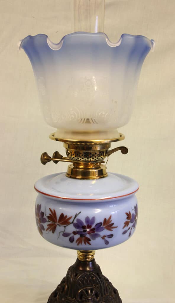 Antique Cottage Oil Lamp Antique Antique Lighting 9