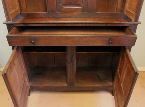 Antique Carved Oak Court Cupboard - Image 13