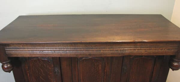 Antique Carved Oak Court Cupboard Antique Antique Cupboards 17