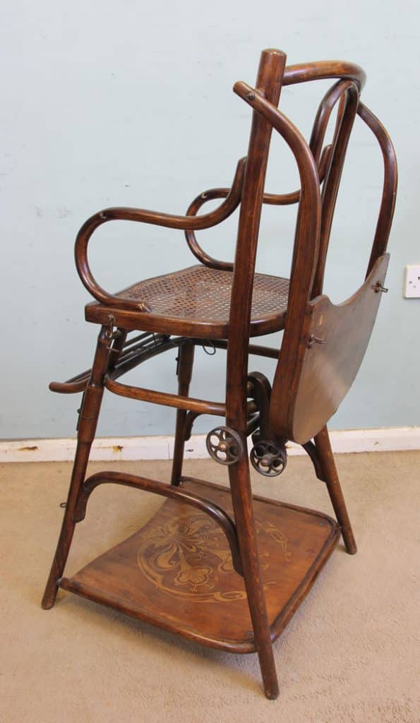 Antique Metamorphic Childs High Chair - Image 6