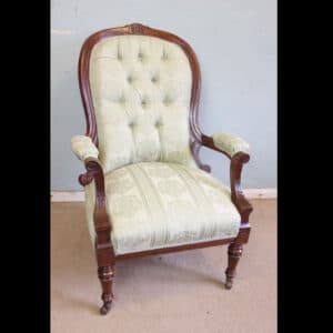Antique Victorian Gentleman’s Armchair