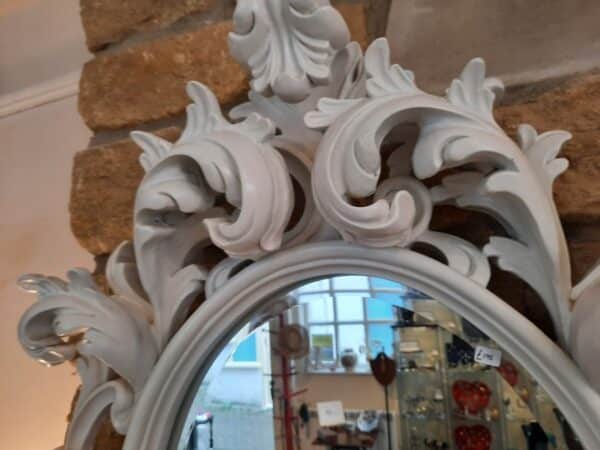 19th Century Large French Rococo Wall Mirror - Image 2