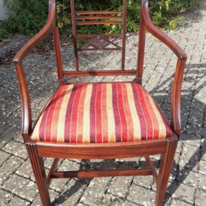 Geogian mahogany carver circa 1790 carver Antique Chairs