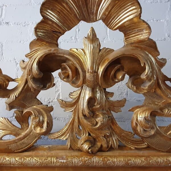 French giltwood wall mirror french mirror Antique Mirrors 6