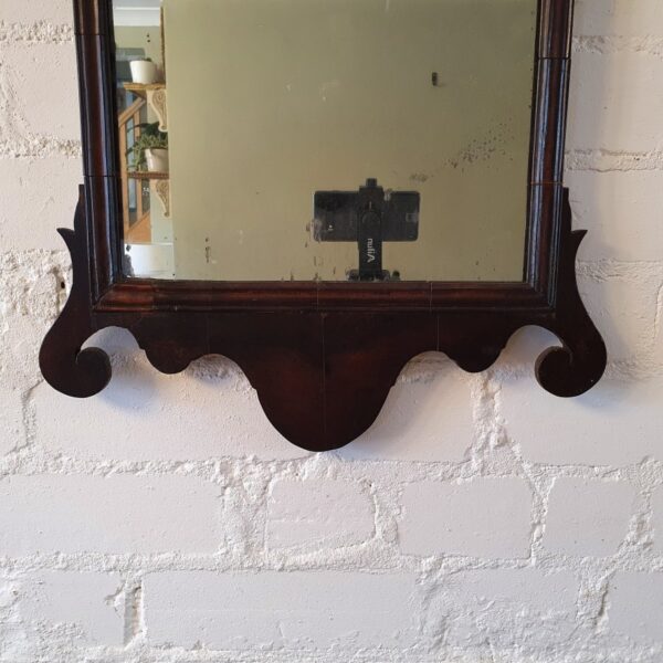 English fret wall mirror - Image 5