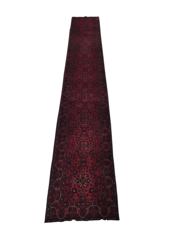 AFGHAN KHANMUHAMMEDI RUNNER 480cm x 80cm