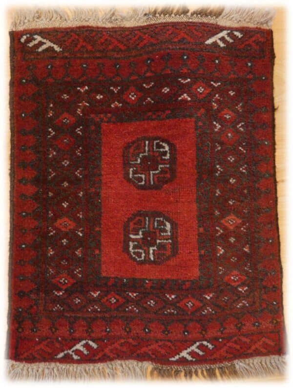 AFGHAN MAT 62cm x 49cm decorative Antique Rugs 3