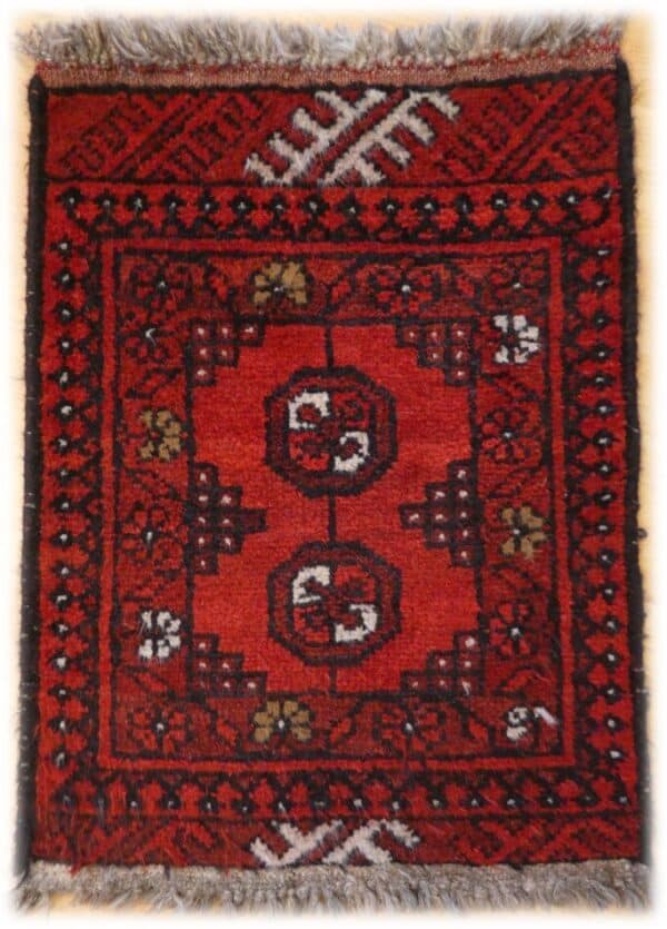 AFGHAN MAT 65cm x 51cm decorative Antique Rugs 3