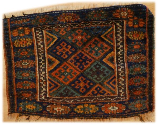 CAFKURD 64cm x 44cm Antique Antique Rugs 3