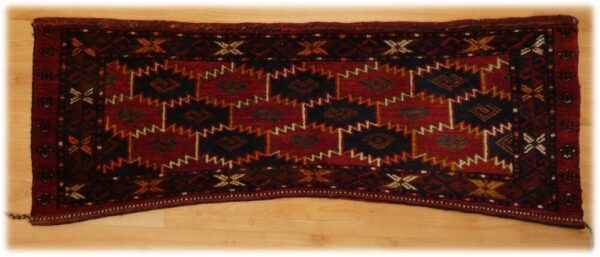 TURCOMAN MAFRASH 134cm x 45cm Antique Antique Rugs 3