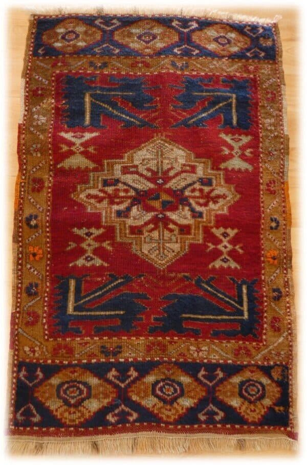 KONYA YASTIK 99cm x 61cm Rug Antique Rugs 3