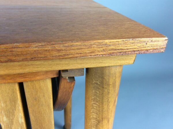 Mid Century Teak Nesting Tables Mid-Century Antique Furniture 9