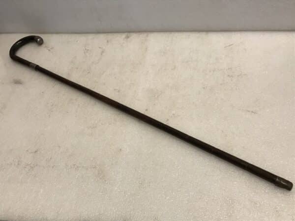 Gentleman’s walking stick sword stick with silver mounts Antique Miscellaneous 3