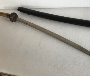 Katana signed blade 17th century Japanese Samurai Antique Antique Swords