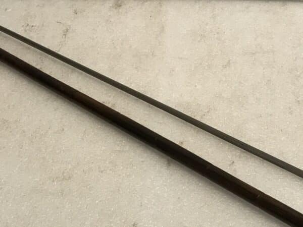 Gentleman’s walking stick sword stick with silver mounts - Image 10