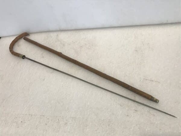 Gentleman’s country style walking cane/sword stick Antique Miscellaneous 3