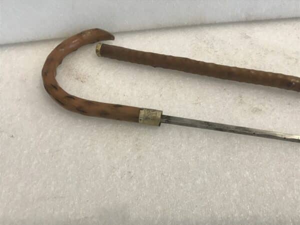 Gentleman’s country style walking cane/sword stick Antique Miscellaneous 7