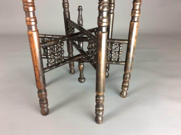 Arts & Crafts Mashrabiya Tray Table - Image 3